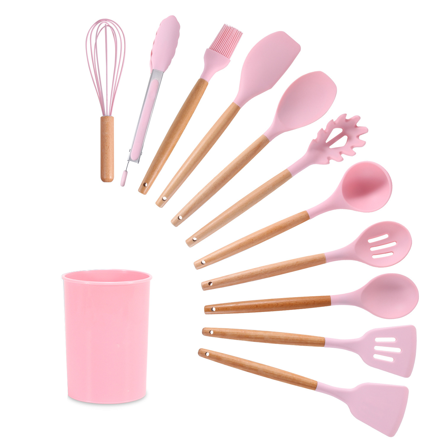 12pcs Silicone Kitchenware Set
